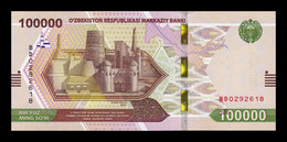 Uzbekistán 100000 Sum 2021 (2022) Pick New SC UNC - Uzbekistan