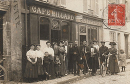 Café Billard - Coiffeur "Désiré" - Werbepostkarten