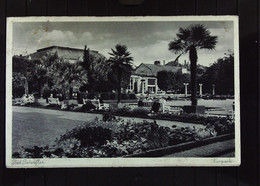 Ansichtskarte Vom Kurpark Bad Salzlufen (Kupfertiefdruck) Vom 6.5.1938 Mit 6 Pf Hindenburg Nach Berlin-Neuköln Knr: 550 - Bad Salzuflen