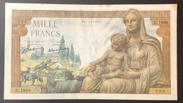 FRANCIA France 1000 Francs  19 11 1942 LOTTO 4109 - 1 000 F 1945-1950 ''Minerve Et Hercule''