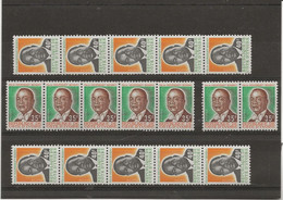 COTE D'IVOIRE N° 433 B -PROVENANT DE ROULETTES 10 EXEMPLAIRES DONT 1 AVEC N° + 7 EXEMPL N° 433 A -COTE :1990 € - Ivory Coast (1960-...)