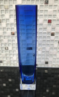 Vase Soliflore "Ikea" Bleu - Hauteur 25 Cm - Vazen