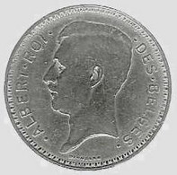 ALBERT I – 20 Francs 1934 FR – Position B - 20 Francs & 4 Belgas