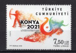 2022 TURKEY 5TH ISLAMIC SOLIDARITY GAMES MNH ** - Unused Stamps