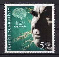 2022 TURKEY PROF. DR. M. GAZI YASARGIL NEUROSURGEON MNH ** - Unused Stamps