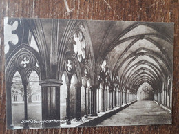 L23/577 Salisbury Cathedral - Cloisters - Salisbury