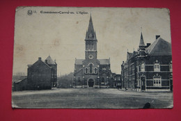 ECAUSSINNES-CARRIERES.  L'EGLISE. ANIMATION. - Ecaussinnes