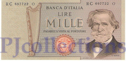 ITALIA - ITALY 1000 LIRE 1975 PICK 101d AU+ - 1000 Lire