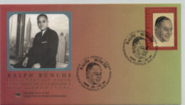 Nations Unies - "Centenaire De La Naissance De Ralph Bunche" - Envel 1er Jour 7 Août 2003 - Oblitéré N° 484 - Brieven En Documenten