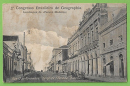 Curitiba - Rua 15 De Novembro - 3º Congresso Brasileiro De Geografia - Paraná Moderno - Brasil (danificado) - Curitiba