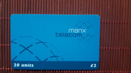 Phonecard 2 £ Used   Rare - Isola Di Man