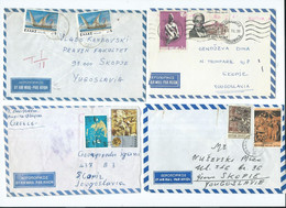 Greece - LOT - 24 Letters AIR MAIL / PAR AVION,nice Stamps, - Covers & Documents