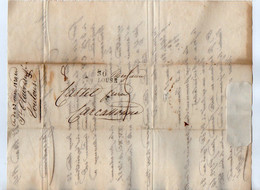 TB 3585 - 1824 - LAC - Lettre De Mrs SAINT - CLAIR & DUFFE à TOULOUSE Pour Mrs CASTEL Frères à CARCASSONNE - 1801-1848: Précurseurs XIX