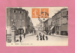 CPA..( 79 )..NIORT : Rue De La Gare - Niort