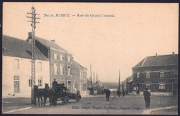 +++ CPA - JUMET - Rue Du Grand Central - Attelage Cheval // - Charleroi