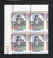 ITALIE 1980: Bloc De 4 CDF Du ZNr.1735 Neufs**, Var. "couleurs Orange, Noire Et Verte Fortement Déplacées" R - 1971-80:  Nuovi