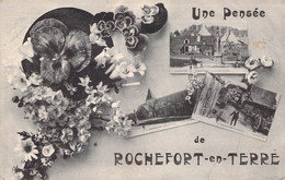CPA - France - Rochefort En Terre - Une Pensée De Rochefort En Terre - Fleurs - 3 Août 1918 - Rochefort En Terre