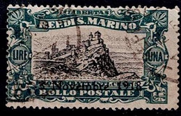 SAN MARINO 1918 OVERPRINT 3 NOVEMBER 1918 MI No 65 USED VF!! - Used Stamps