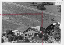 Flugaufnahme Zell ZH Breitistrasse - Foto: 90x125mm - Zell