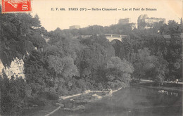 75 - PARIS (19°) - Buttes Chaumont - Lac Et Pont De Briques - Arrondissement: 19