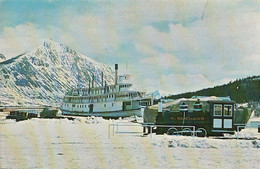 2033 – Yukon Canada – Carcross In Winter – Boat Ice – 2 Scans - Yukon