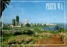 (2 J 65) (OZ) Australia - WA - Perth (posted 1992 With Bat Stamp) - Perth