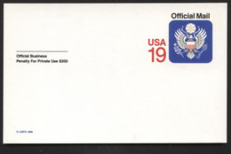 UZ5 Official Mail Postal Card Mint Vf 1991 - 1981-00