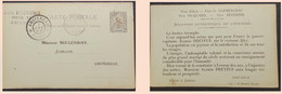 O) FRENCH GUYANA - GUIANA, NAVIGATION AND COMMERCE, GUYANE COLONY,POSTAL STATIONERY, TO AMSTERDAM - Other & Unclassified