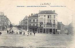 Carte Postale Ancienne Belgique - Etterbeek Place Saint Pierre Et Avenue Des Celtes - Etterbeek