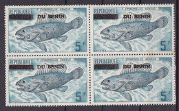 BENIN 1993 MICHEL 538 5F Val. 400€ - EPINEPHELUS AENEUS FISH FISHES POISSON POISSONS OVERPRINT SURCHARGE OVERPRINTED MNH - Bénin – Dahomey (1960-...)