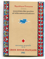 France : Carnet De La Croix Rouge 1961 - Red Cross