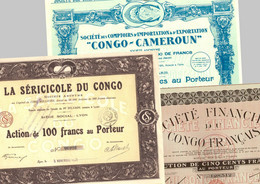 Lot: 3 X Congo - Afrique