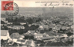 CPA-Carte Postale  France Saint-Amand-Montrond  Vue Générale 1909 VM55420 - Saint-Amand-Montrond