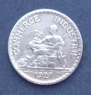 50 Centimes Commerce Industrie 1927 - 50 Centimes