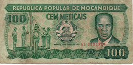 Mocambique 100 Meticais 1983 Circulated - Mozambique