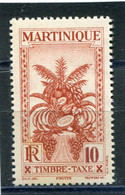 MARTINIQUE   N°  13 **  (Taxe)  (Y&T)  (Neuf) - Impuestos