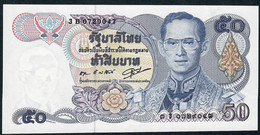 THAILAND  P90b  50  BAHT  (1985) Signature 55    AUNC. - Tailandia