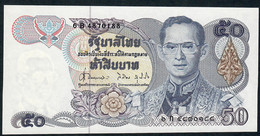 THAILAND  P90b  50  BAHT  1985  #6D  Signature 55    UNC. - Thaïlande