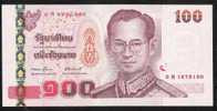 THAILAND  P114c 100  BAHT  2004  #0B  Signature 78   UNC. - Thailand