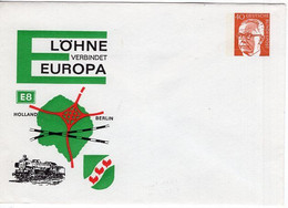 54347 - Bund - 1972 - 40Pfg Heinemann PGAUmschl "Loehne Verbindet Europa", Ungebraucht - Trains