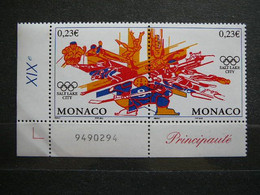 Olympic Games # Monaco 2002 MNH # Winter 2002: Salt Lake City - Hiver 2002: Salt Lake City
