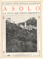 1920 - LE CENTO CITTA' D'ITALIA ILLUSTRATE - ASOLO (TREVISO) - 1920 - Altri