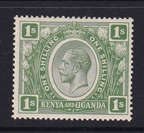 Kenya & Uganda: 1922/27   KGV    SG87    1/-     MH - Kenya & Oeganda