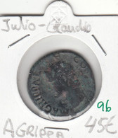 CRBAN096 MONEDA ROMANA BAJO IMPERIO JULIO CLAUDIO AGRIPPA MBC+ 45 - Autres & Non Classés