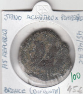 CRBAN100 MONEDA ROMANA BAJO IMPERIO JANO AS REPUBLICA BRONCE BIFRENTE BC 45 - Altri & Non Classificati