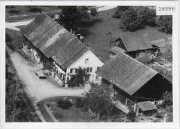 Flugaufnahme Kollbrunn Zell Cholihof, Tösstalerstr. 77, 79 - Foto: 90x125mm - Zell