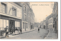 CPA 77 Tournan La Rue De Provins - Tournan En Brie