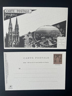 France 2022 Stationery 150 Ans Carte Postale Entier Ganzsache Salon Paris Philex Sage Mouchon Marseille Souvenir Eglise - 1876-1898 Sage (Type II)