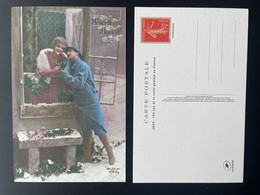 France 2022 Stationery 150 Ans Carte Postale Entier Ganzsache Salon Paris Philex Semeuse Camée Roty Heureuse Année - 1906-38 Säerin, Untergrund Glatt