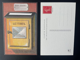 France 2022 Stationery 150 Ans Carte Postale Entier Ganzsache Salon Paris Philex Semeuse Camée Roty Boite Aux Lettres - Enteros Administrativos